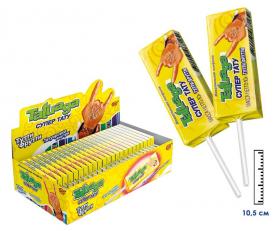 Жевательная конфета на палочке Tatuaga с тату Тутти-Фрутти (Пакистан) 10г