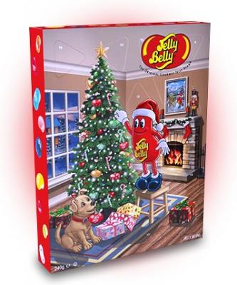 Драже Jelly Belly Рождественский календарь 240 грамм