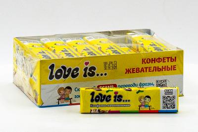 Конфеты жевательные Love is Кола-Лимон 20 гр